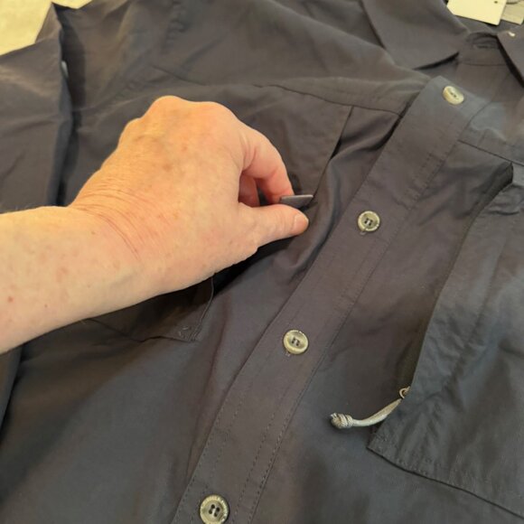 Rugged Element Black NWT Button Down Shirt Size L - Picture 5 of 16